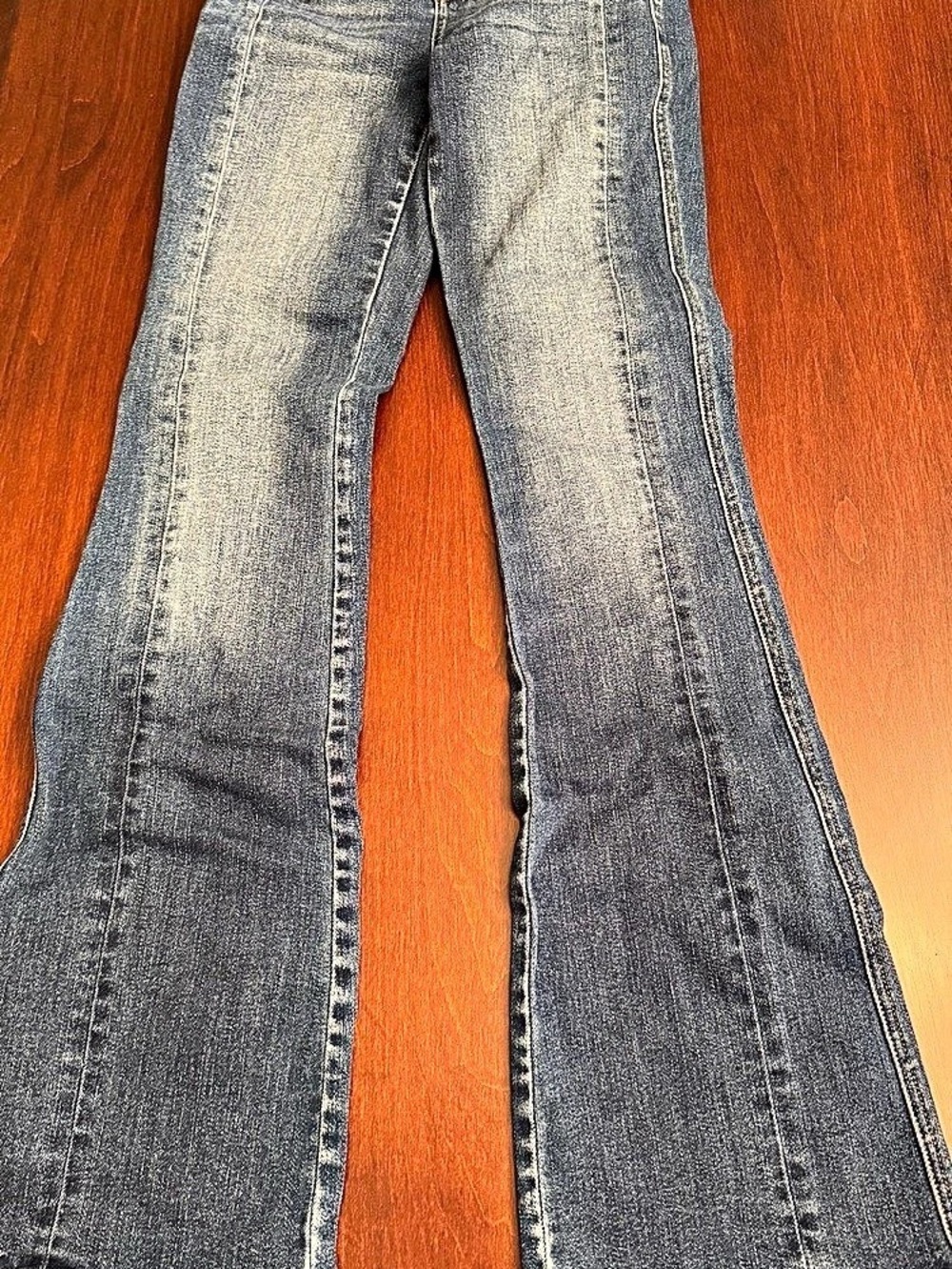 Flying Monkey High Rise Bootcut Jeans Blue Waist 23
